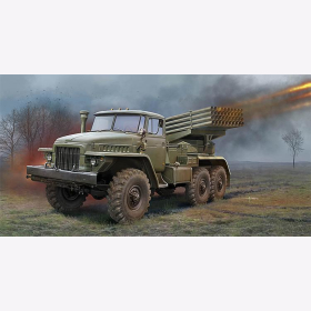 Russian BM-2 Grad Multiple Rocket Launcher 1:35 Trumpeter 01028