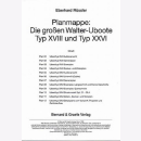 Rössler - Planmappe: Die großen Walter-Uboote Typ XVIII...