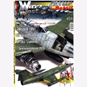 Wingmaster Nr. 77 Luftfahrt Modellbau Historie Flugzeug Me 262 Starfighter P-38J Lightning