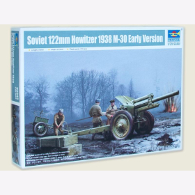 Soviet 122mm Howitzer 1938 M-30 Early Version 1:35 Trumpeter 02343