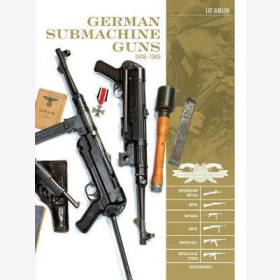 Guillou German Submachine Guns Maschinenpistolen 1918-1945 Bergmann MP34 STG44