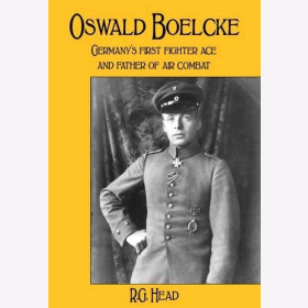 Head Oswald Boelcke Deutschlands erster Kampfflieger 1. Weltkrieg Luftfahrt