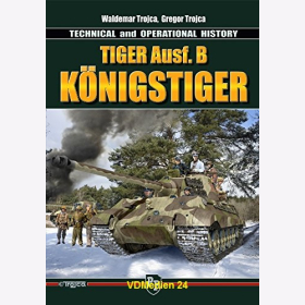 Trojca Tiger Ausf.B K&ouml;nigstiger ENG Panzer Technik Einsatzgeschichte