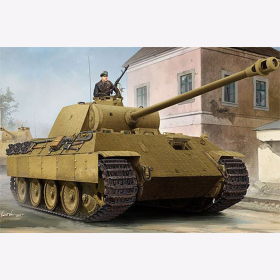 German Sd.Kfz.171 PzKpfw Ausf A Panzerkampfwagen V Panther w/Zimmerit 1:35 Hobby Boss 84506