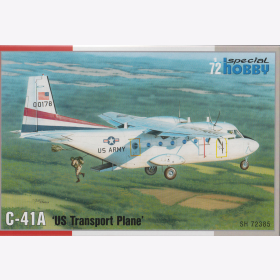 SPECIAL HOBBY 72385 C-41A &quot;US Transport Plane&quot; 1:72