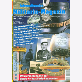 IMM 189 Das aktuelle Magazin Orden Militaria Milit&auml;rgeschichte Heeres Luftschiffer Richtkanoniere