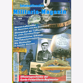 IMM 189 Das aktuelle Magazin Orden Militaria Milit&auml;rgeschichte Heeres Luftschiffer Richtkanoniere