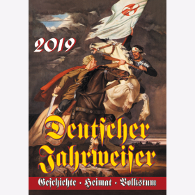 Deutscher Jahrweiser Kalender in Farbe 2019 - 14 Farbige Kalenderbl&auml;tter