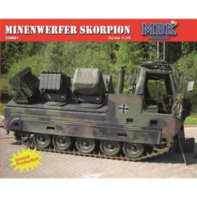 Minenwerfer Skorpion Mine Thrower 35M01 Modellbau Minenverlegepanzer Bundeswehr