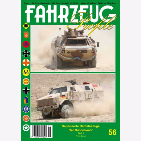 Blume FAHRZEUG Profile Nr. 56  Gepanzerte Radfahrzeuge der Bundeswehr (Teil 1)