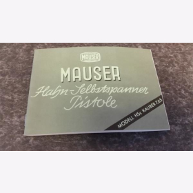 Mauser-Hahn-Selbstspannerpistole, Model HSc, Kal. 7,65 mm