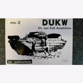 Woods MV-2 DUKW 2 1/2 ton 6x6 Amphibian Kettenfahrzeug Truck