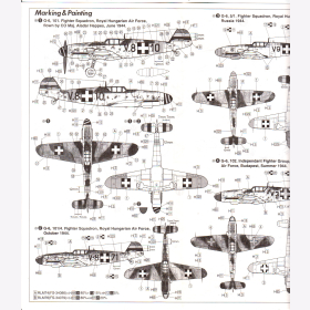 Messerschmitt Bf109G-6 &quot;Hungarian Puma&quot; 1:48 Fujimi 48008