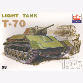 Light Tank T-70 Toga 08 Ma&szlig;stab 1:35 Sowjetischer leichter Panzer