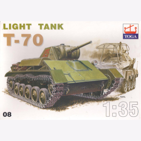 Light Tank T-70 Toga 08 Maßstab 1:35 Sowjetischer leichter Panzer