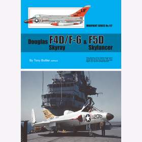 Buttler Douglas F4D/F-6 Skyray &amp; F5D Skylancer Warpaint Nr. 117 Luftfahrt Flugzeug Modellbau