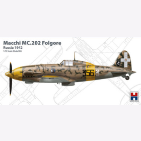 Hobby2000 1:72 Macchi MC.202 Folgore Russia 1942 Modellbausatz