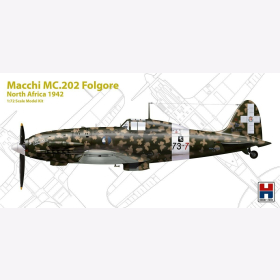Hobby2000 1:72 Macchi MC.202 Folgore 72006 North Africa 1942 Modellbausatz