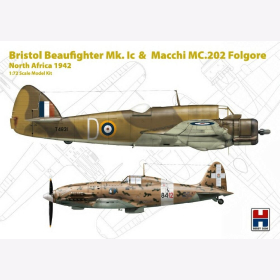 Hobby2000 1:72 Bristol Beaufighter Mk. Macchi MC. 202 Folgore 72005 North Africa 1942