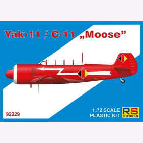 Rs Models 92229 1/72 Yak-11 / C-11 Moose DDR Modellbau Flugzeug