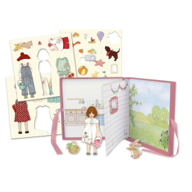 Belle &amp; Boo Meine kleine Welt Magnet Spielbox Aufklappen mit Figuren Kleider