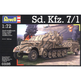 1:72 Sd.Kfz. 7/1, Revell 03195