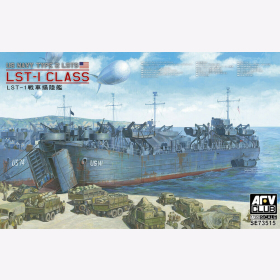 AFV Club SE73515 1/350 U.S.Marine Lst-1 Klasse (Typ II) Zweiter Weltkrieg Landung