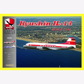 Ilyushin IL-14 1:144 Bigmodel 1440021 Plastikmodellbau Interflug DDR