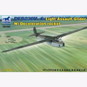 Bronco GB7009 DFS230V-6 Light Assault Glider W/ Deceleration rocket 1:72 Lastensegler Luftwaffe Fallschirmj&auml;ger