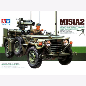 M151A2 w/TOW Missile Launcher Tamiya 35125 1:35 U.S. Army Plastikmodellbau