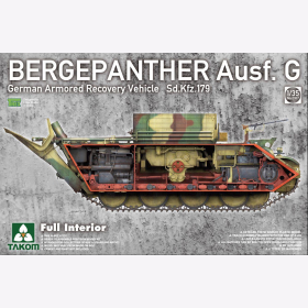Bergepanther Ausf. G Full Interior Takom 2107 1:35 Wehrmacht WW2