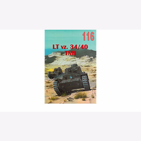 Wydawnictwo Militaria No.116 - Ledwoch - LT vz. 34/40 TNH Polnisch mit englischen Bildkommentaren