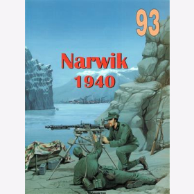 Wydawnictwo Militaria No.93 - Narwik 1940  Polnisch mit englischen Bildkommentaren