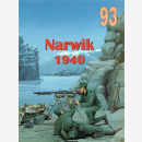 Wydawnictwo Militaria No.93 - Narwik 1940  Polnisch mit...