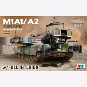 M1A1/A2 Abrams Main Battle Tank w/ Full Interior Rye Field Model RM-5007 1:35