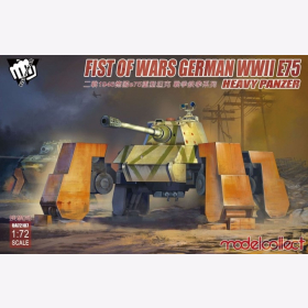 Fist of War German WWII E75 Heavy Panzer Modelcollect UA72007 1:72