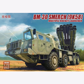 BM-30 Smerch (9K58) Multiple Rocket Launcher Modelcollect UA72047 1:72
