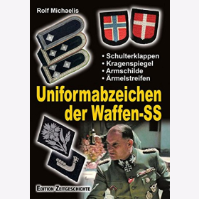 Michaelis Uniformabzeichen der Waffen SS Schulterklappen Kragenspiegel Armschilde &Auml;rmelstreifen