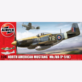North American Mustang Mk. IV A Airfix A14003A 1:24 WW2 Royal Air Force