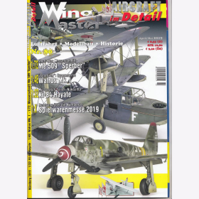 Wingmaster Nr. 80 Luftfahrt Modellbau Historie Flugzeug Me 509 Sperber Walrus Mk.I Ki-84 Spielwarenmesse Nürnberg
