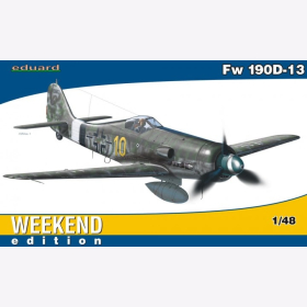 Focke-Wulf Fw 190D-13 Eduard 84106 1:48 Weekend Edition WW2 Luftwaffe