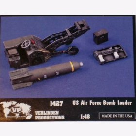 US Air Force Bomb Loader Verlinden 1427 1:48