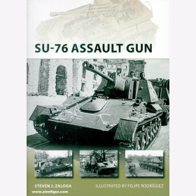 SU-76 Assault Gun Osprey New Vanguard 270