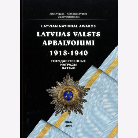 Vigups Latvian National Awards 1918-1940 Milit&auml;rische und zivile Orden und Brustabzeichen Litauens