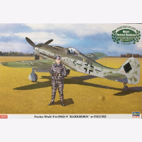Focke-Wulf FW190D-9 Barkhorn mit Figur Hasegawa 08251 1:32 Limited Edition WW2