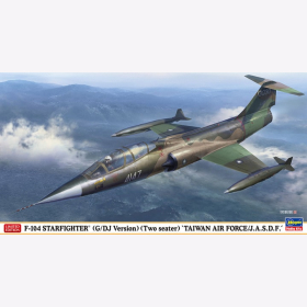 F-104 Starfighter (G/ DJ Version) (Two seater) Taiwan Air Force/ J.A.S.D.F. Hasegawa 07473 1:48 LIMITED EDITION