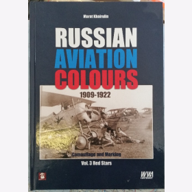 Marat Khairulin Russian Aviation Colours 1909-1922 Camouflage Marking vol. 3 Red Stars