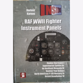 Karnas Raf WWll Fighter Instrument Panels Hawker Hurricane