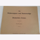 Meybauer Helmwappen und Namenszge deutschen Armee