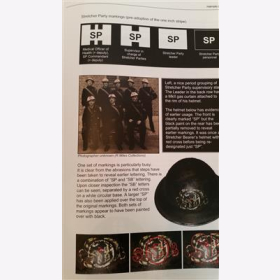 Cotton Helmets of the Home Front Markierungen Stahlhelm Tommy British WW2